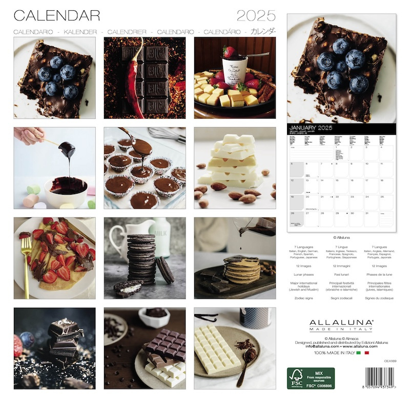 Chocolade Kalender 2025 Kopen? Bestel eenvoudig en snel Online Kalenderwinkel.nl