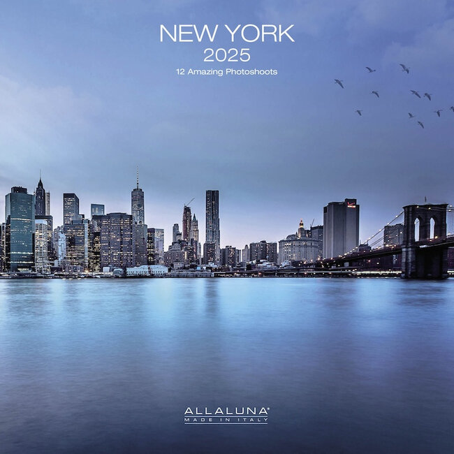 Calendario de Nueva York 2025
