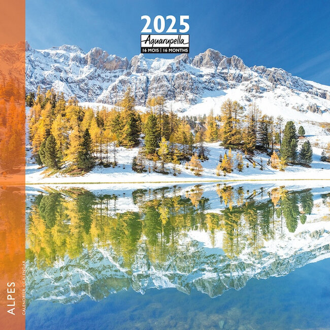 Aquarupella Calendario delle Alpi 2025