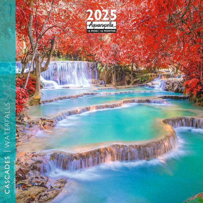 Aquarupella Waterfalls Calendar 2025