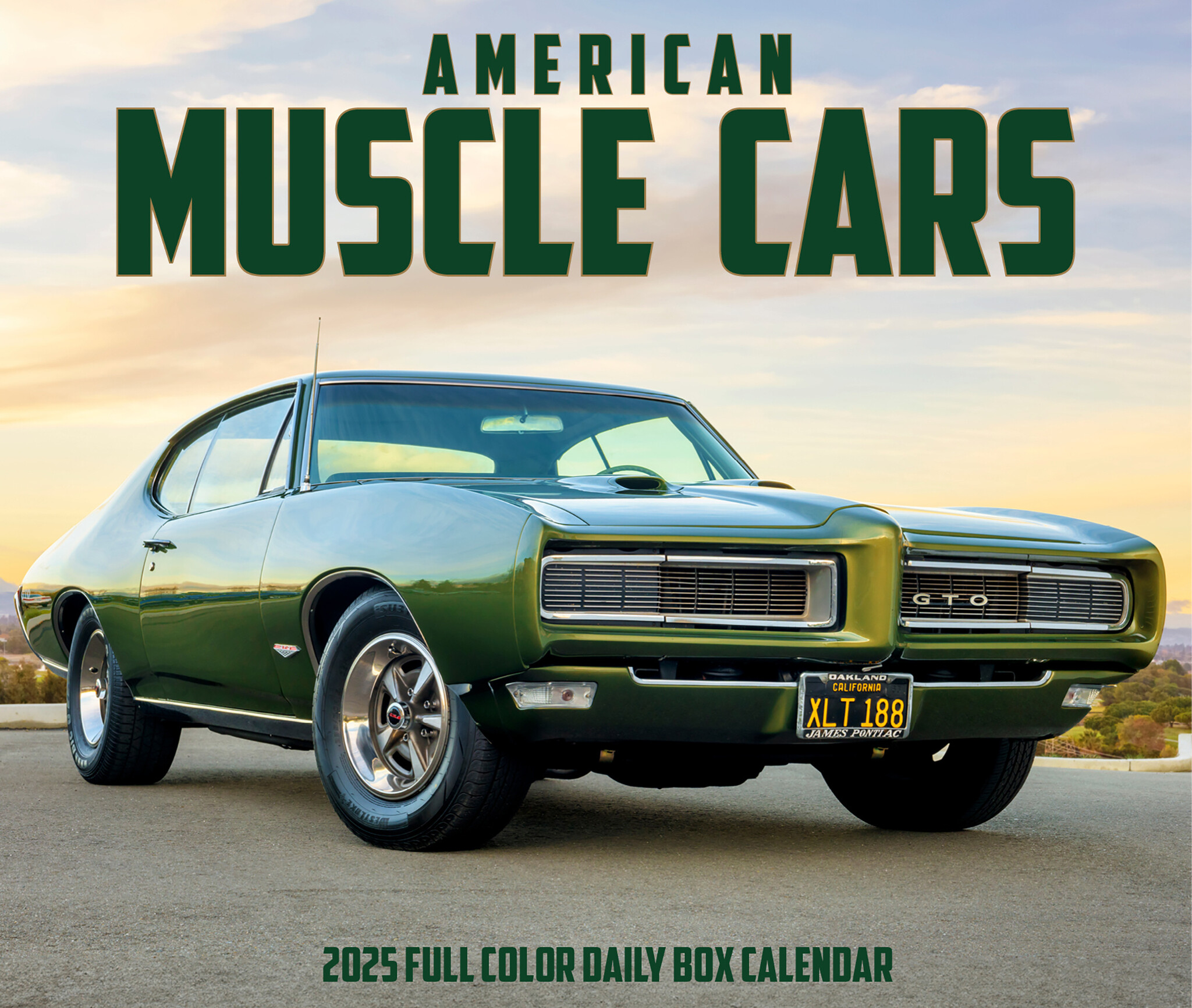 American Muscle Cars Kalender 2025 Boxed