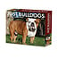 English Bulldog tear-off calendar 2025