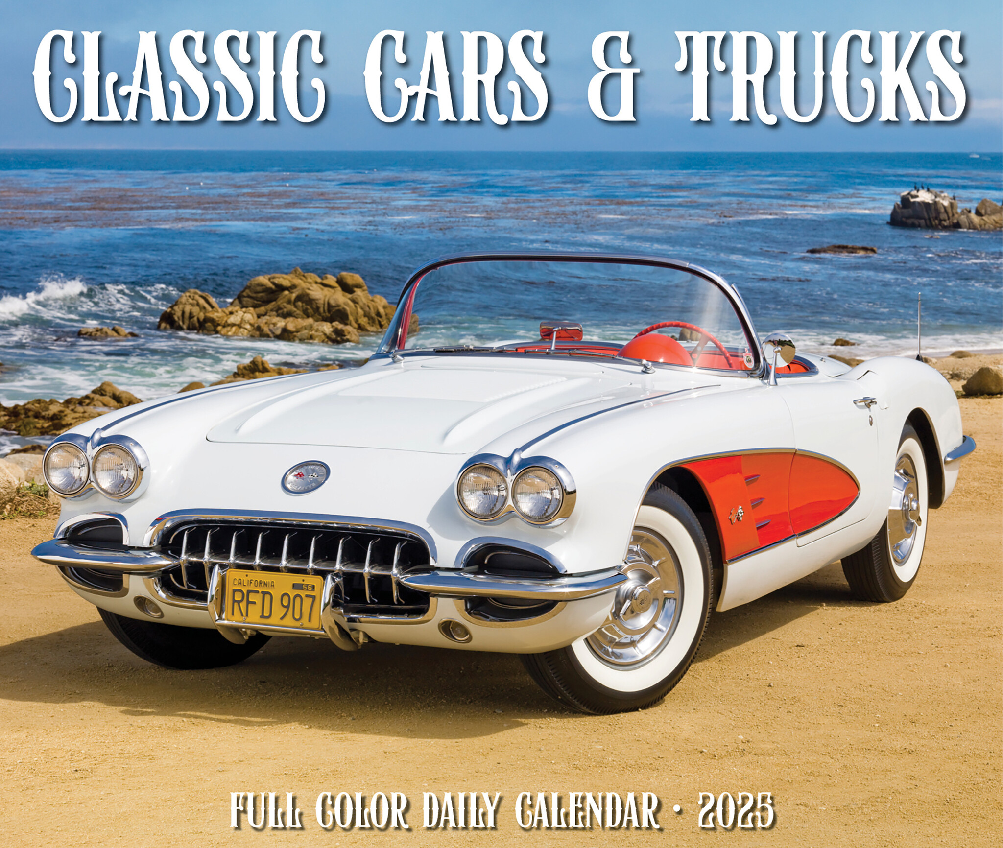 Classic Cars and Trucks Kalender 2025 Boxed