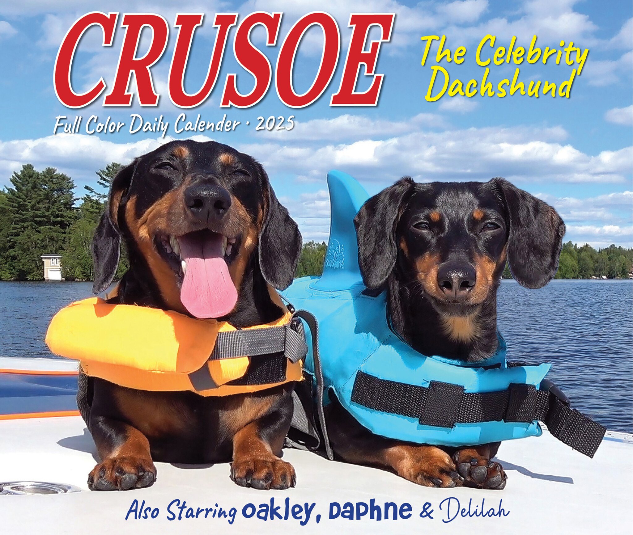 Crusoe de Teckel Scheurkalender 2025 Boxed