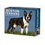 Calendario a strappo Boston Terrier 2025 in scatola