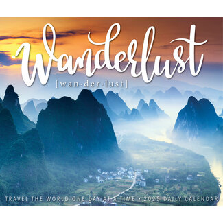 Willow Creek Calendario a strappo Wanderlust 2025 in scatola