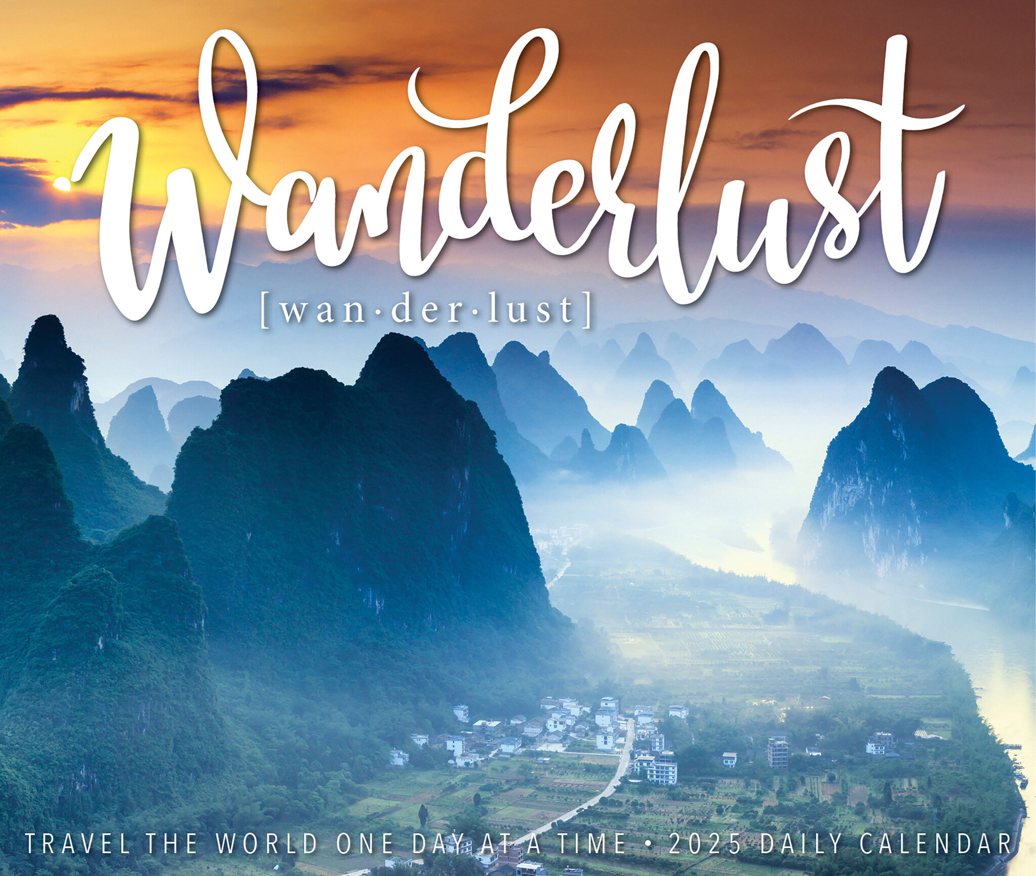 Wanderlust Scheurkalender 2025 Boxed