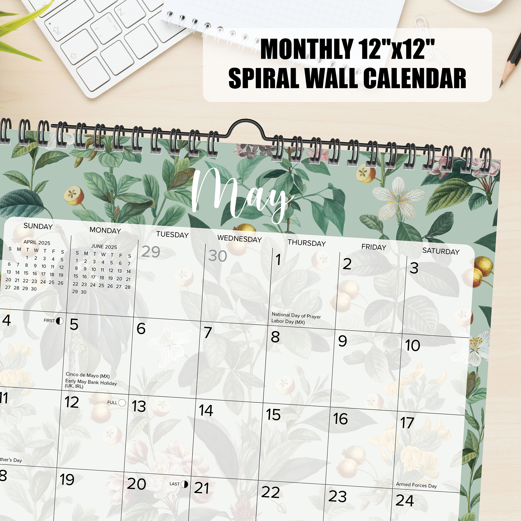 Buying Botanic Spiral Calendar 2025? Ordered easily and quickly online