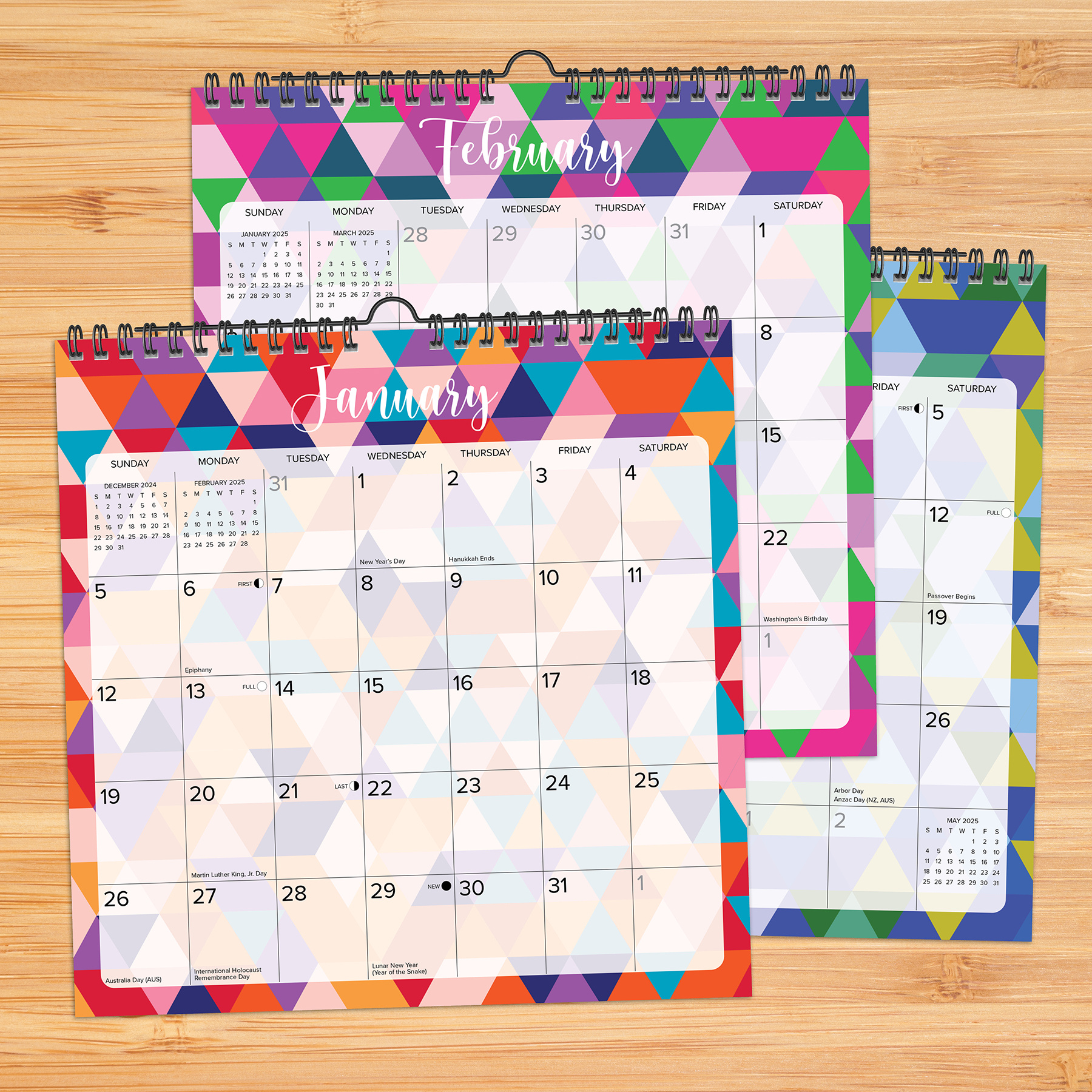 Geometric Spiraal Kalender 2025 Kopen? Bestel Eenvoudig Online