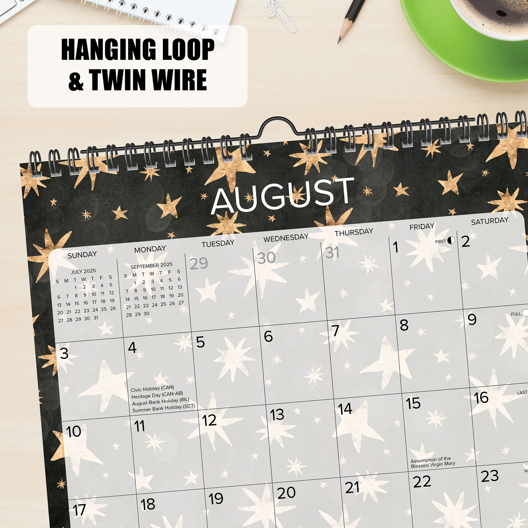 Sterrenhemel Spiraal Kalender 2025 Kopen? Eenvoudig en snel online