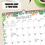 Succulents Spiral Calendar 2025