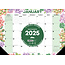 Willow Creek Taccuino per le succulente - Calendario da tavolo 2025 stretto