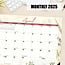 Botanical Garden Desk Pad - Desk Calendar 2025