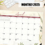 Jardín Botánico Desk Pad - Calendario de Escritorio 2025