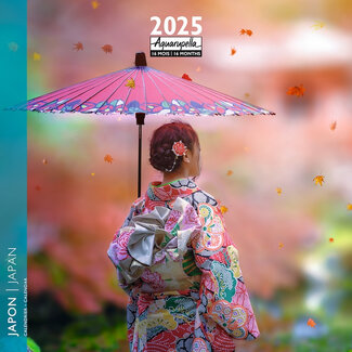 Aquarupella Calendrier du Japon 2025