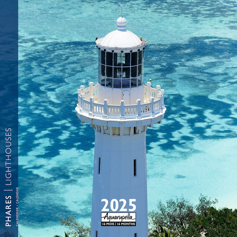 Buying Lighthouses Calendar 2025 simply order online Kalenderwinkel.nl