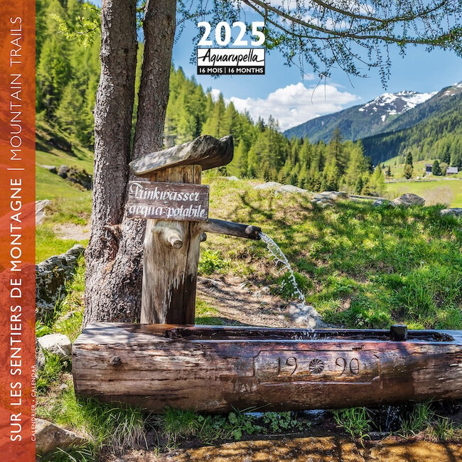 Calendario dei sentieri di montagna 2025