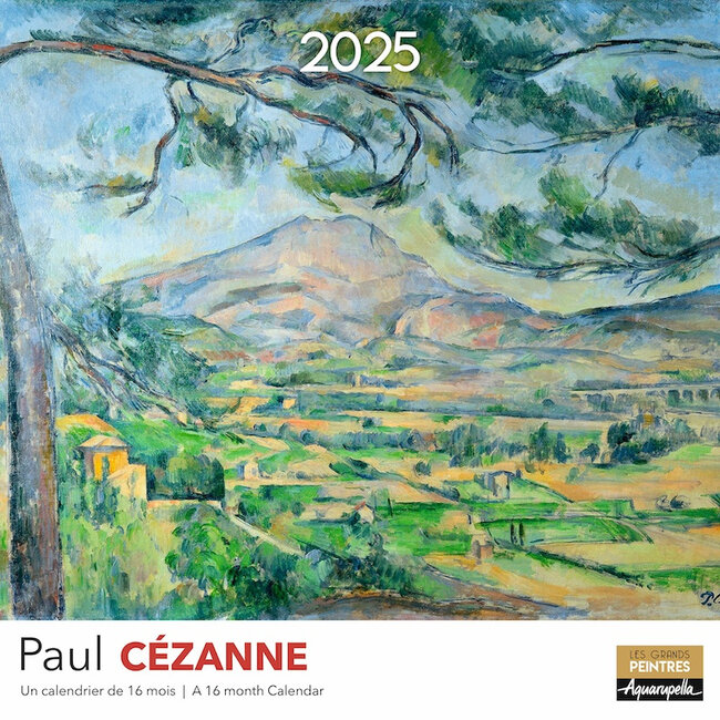 Aquarupella Calendario Paul Cezanne 2025