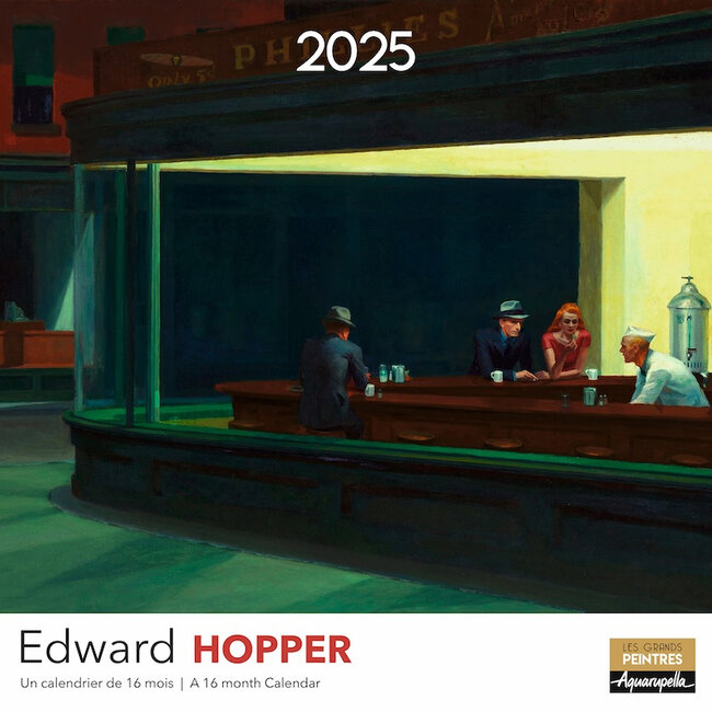 Acheter Edward Hopper Calendar 2025 commander en ligne