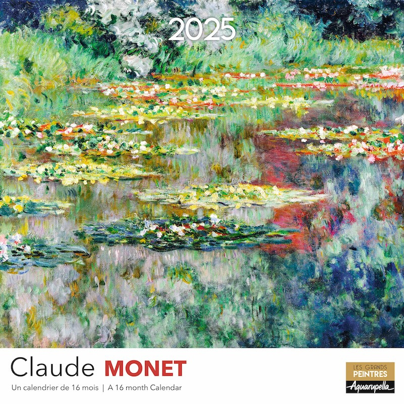 Claude Monet Kalender 2025