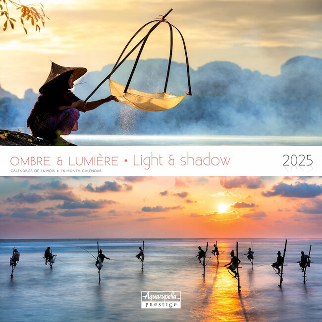 Aquarupella Calendrier des ombres et lumières 2025