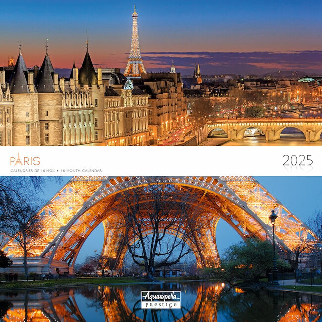 Aquarupella Calendario de París 2025