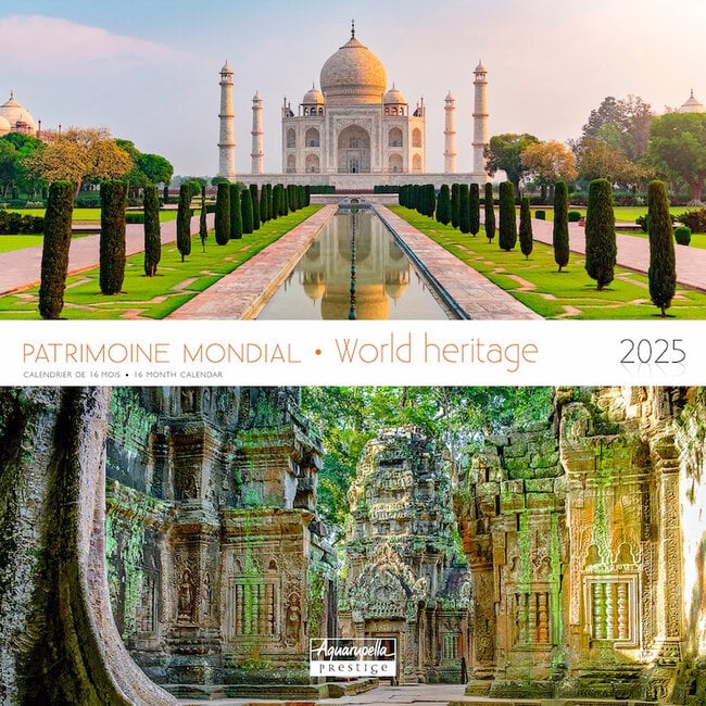 Calendario del patrimonio mondiale 2025