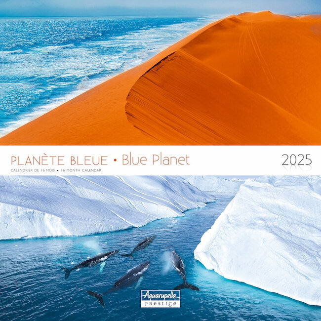 Aquarupella Blauer Planet Kalender 2025