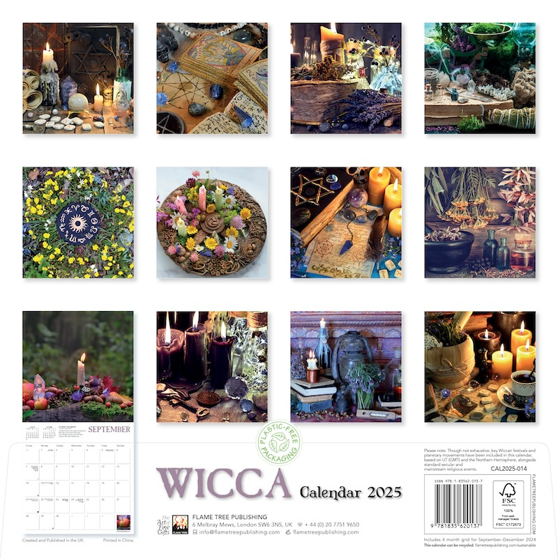 Buying Wicca Calendar 2025? Quick and easy online Kalenderwinkel.nl