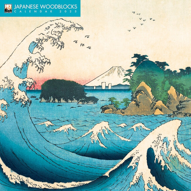 Japanese Woodblocks Kalender 2025