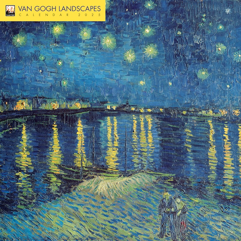 Vincent van Gogh Landschaften Kalender 2025 kaufen? Schnell und einfach online Kalenderwinkel.nl