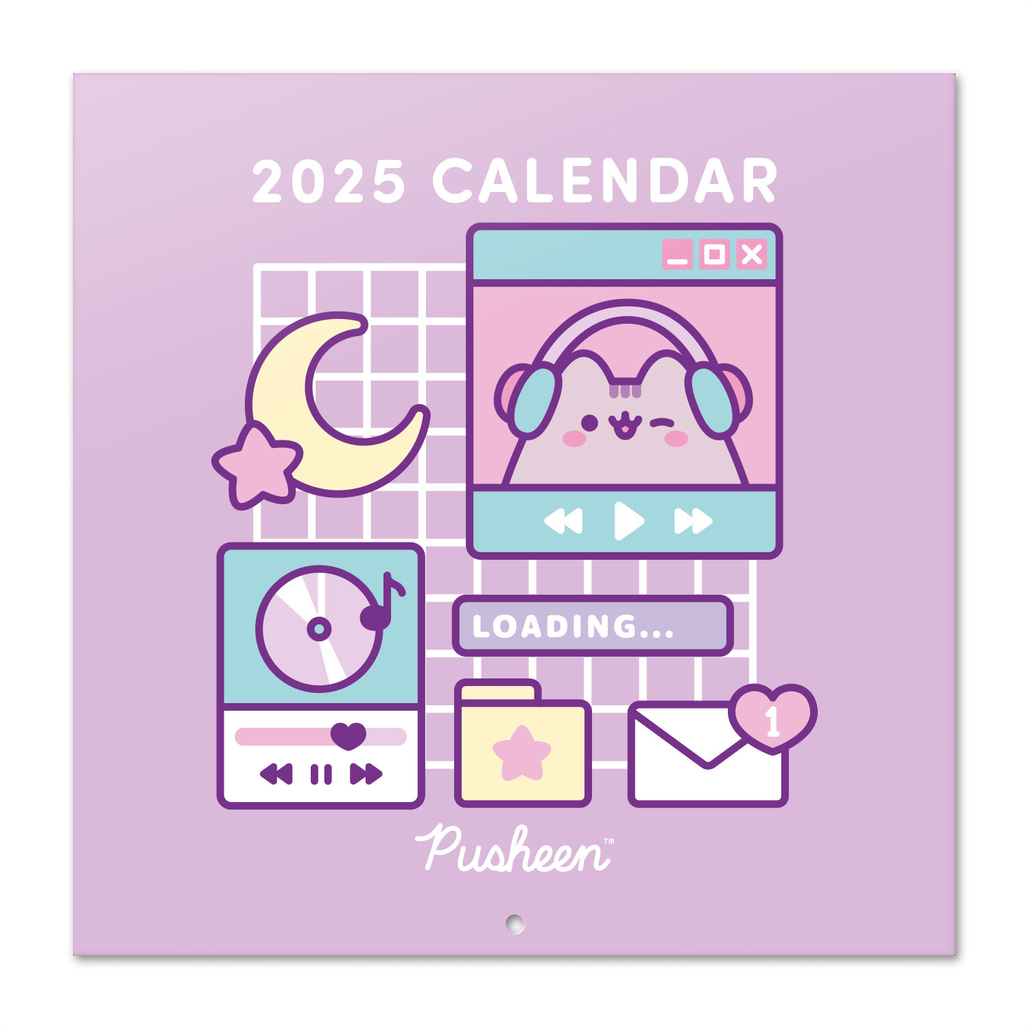 Pusheen Kalender 2025 Kopen? Bestel eenvoudig en snel online Kalenderwinkel.nl
