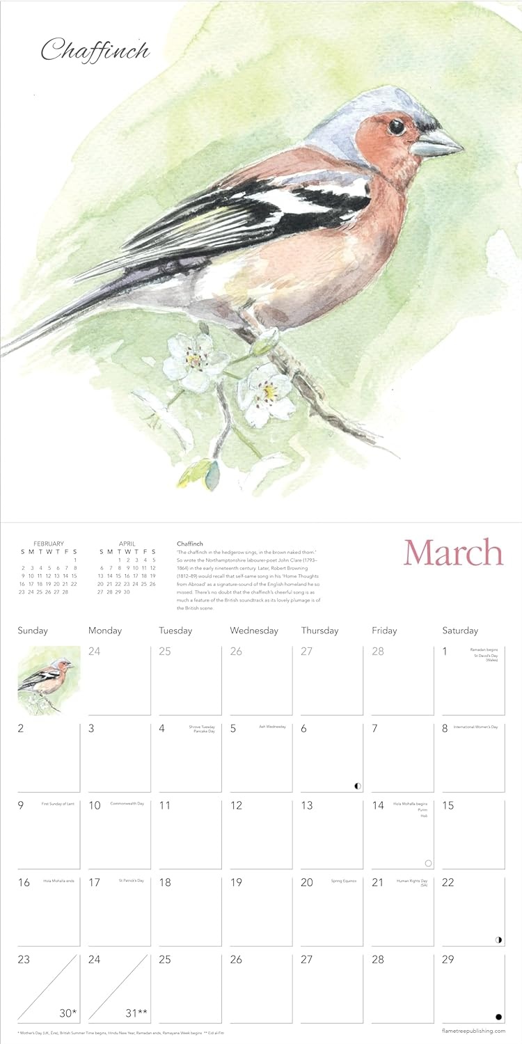 Buying Garden Birds Calendar 2025? Quick and easy online