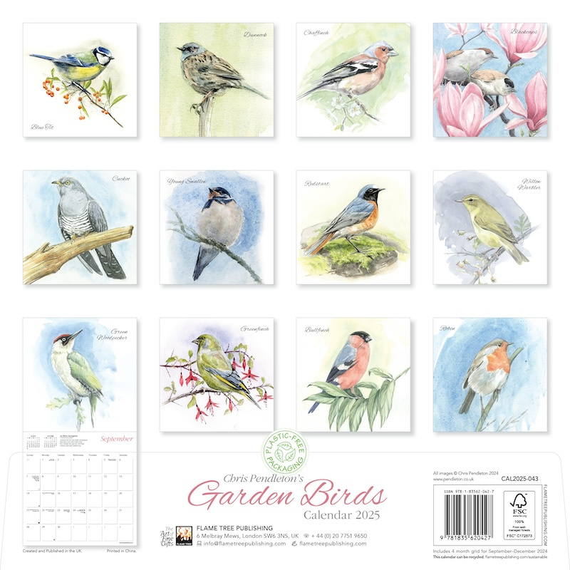 Buying Garden Birds Calendar 2025? Quick and easy online