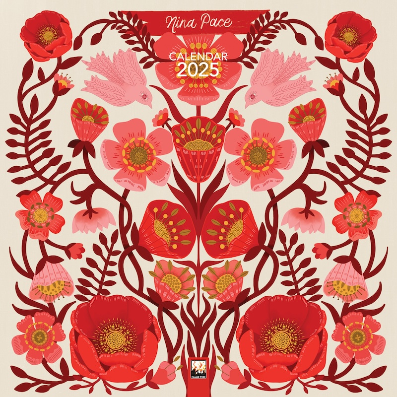 Nina Pace Wall Calendar 2025 (Art Calendar)