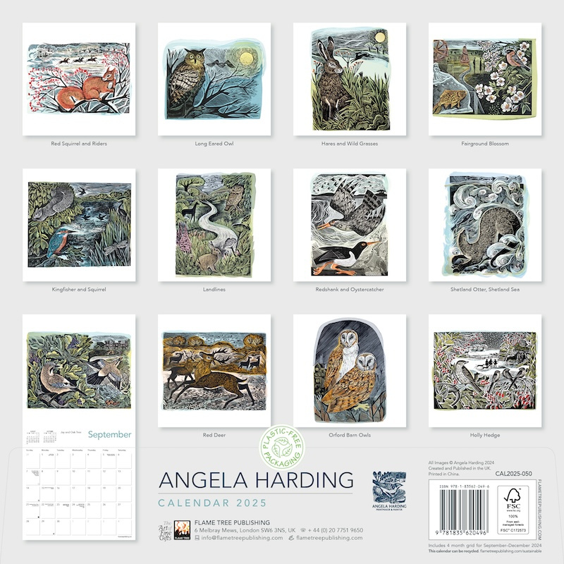 Angela Harding Kalender 2025 Kopen? Eenvoudig en snel online besteld