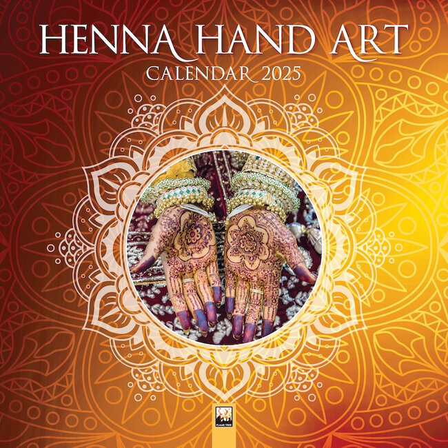 Henna Hand Art Calendar 2025