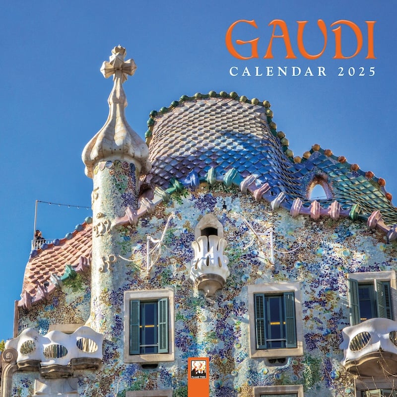 Gaudï¿½ Wall Calendar 2025 (Art Calendar)