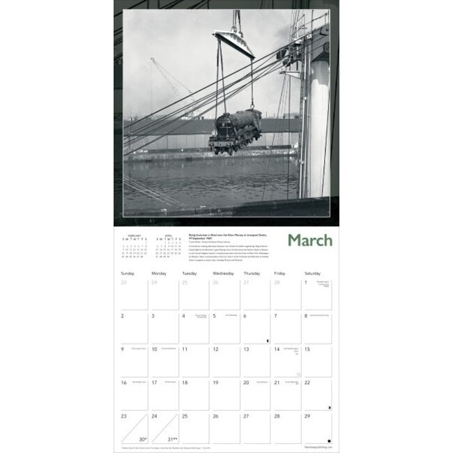 Buying Flying Scotsman Calendar 2025? Easily and quickly ordered online Kalenderwinkel.nl
