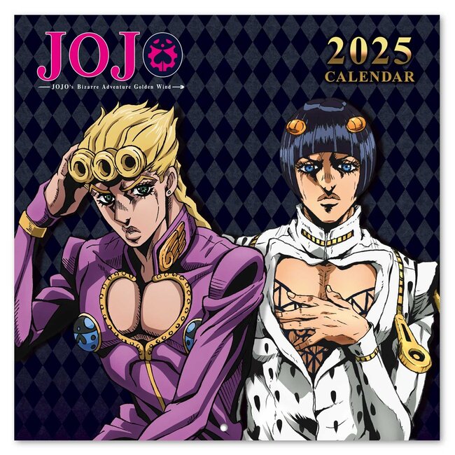 Jojos Bizarre Abenteuer Kalender 2025