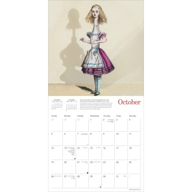 Buying Alice in Wonderland Calendar 2025? Simply order online