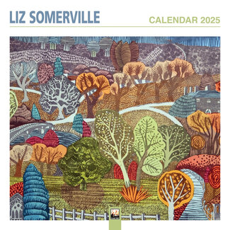 Flame Tree Calendario Liz Somerville 2025