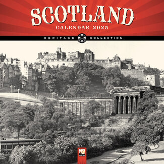 Flame Tree Scotland Heritage Kalender 2025