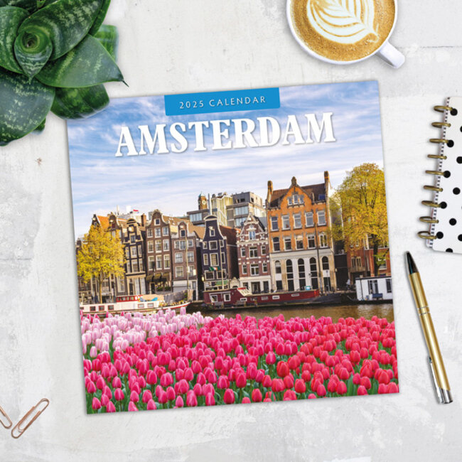 Amsterdam Kalender 2025 Kopen? Eenvoudig en snel online Kalenderwinkel.nl