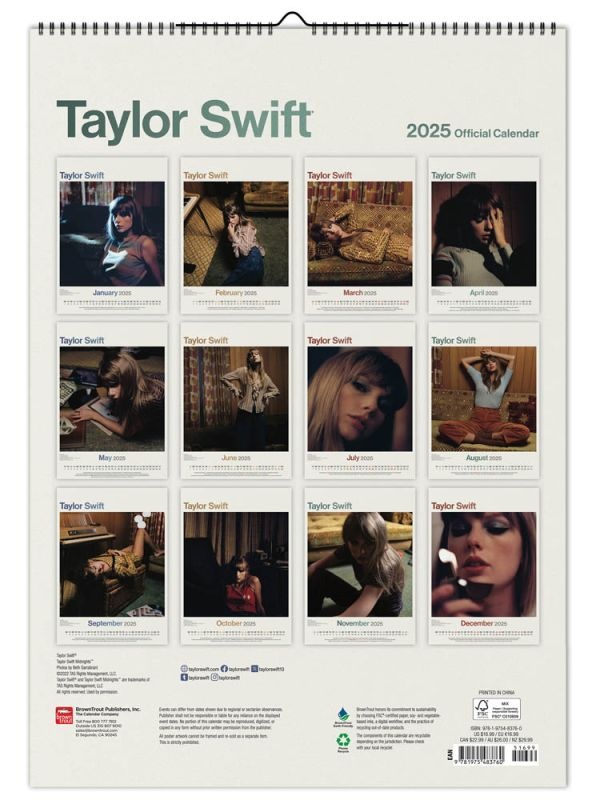 Acheter Calendrier Taylor Swift 2025 Commander facilement en ligne