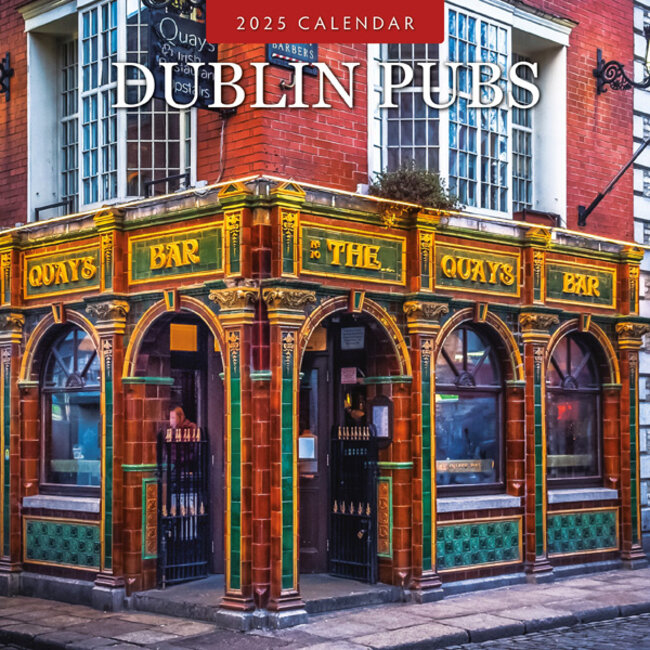 Red Robin Dublin Pubs Calendar 2025