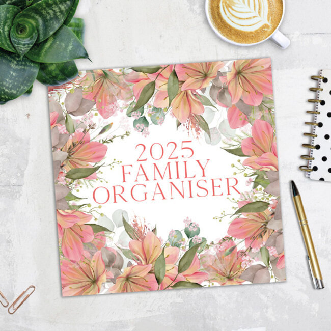 Family Organiser 2025 Kopen? Eenvoudig en snel online Kalenderwinkel.nl