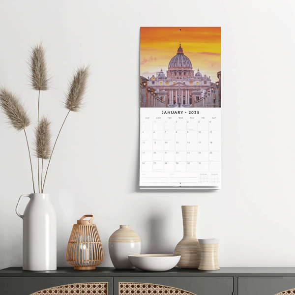 Buying Rome Calendar 2025? Easily and quickly ordered online