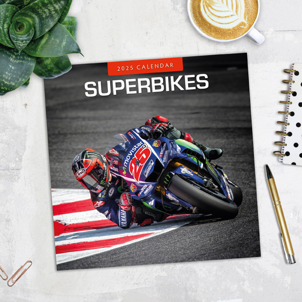 Buying Superbikes Calendar 2025? Quick and easy online Kalenderwinkel.nl
