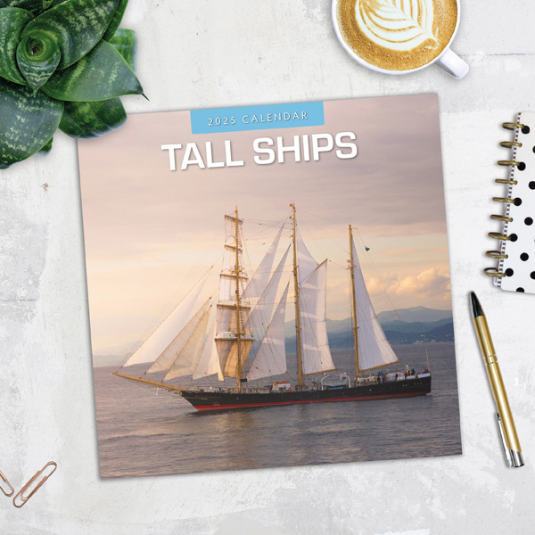 Tall Ships Kalender 2025 Kopen? Eenvoudig en snel online besteld